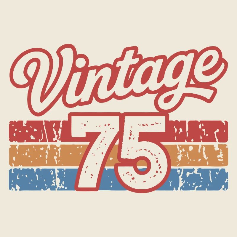Vintage 75 Design Rétro Années 70