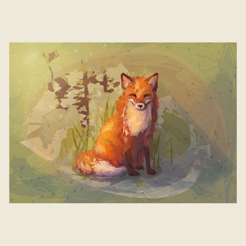 Autumn fox