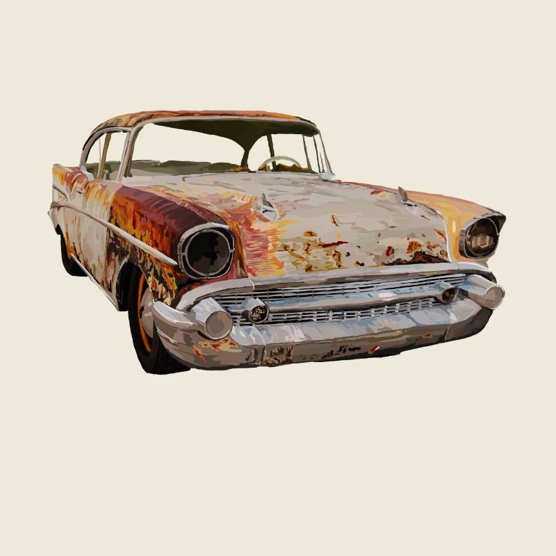 rusty car
