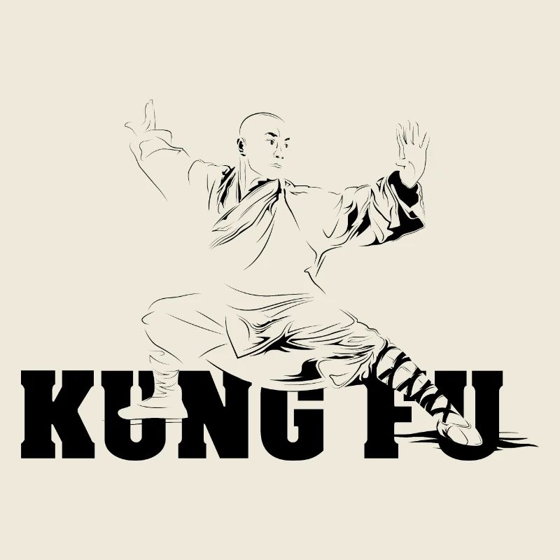 Shaolin Kungfu Symbole du maître combattant