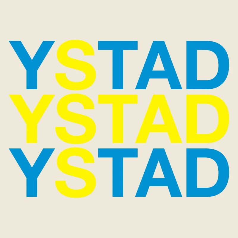 YSTAD - Suède - Drapeau suédois