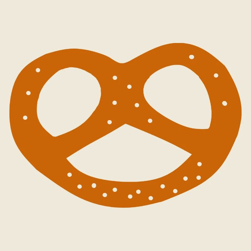 Symboles du modèle Bake Pretzel Baker Baker