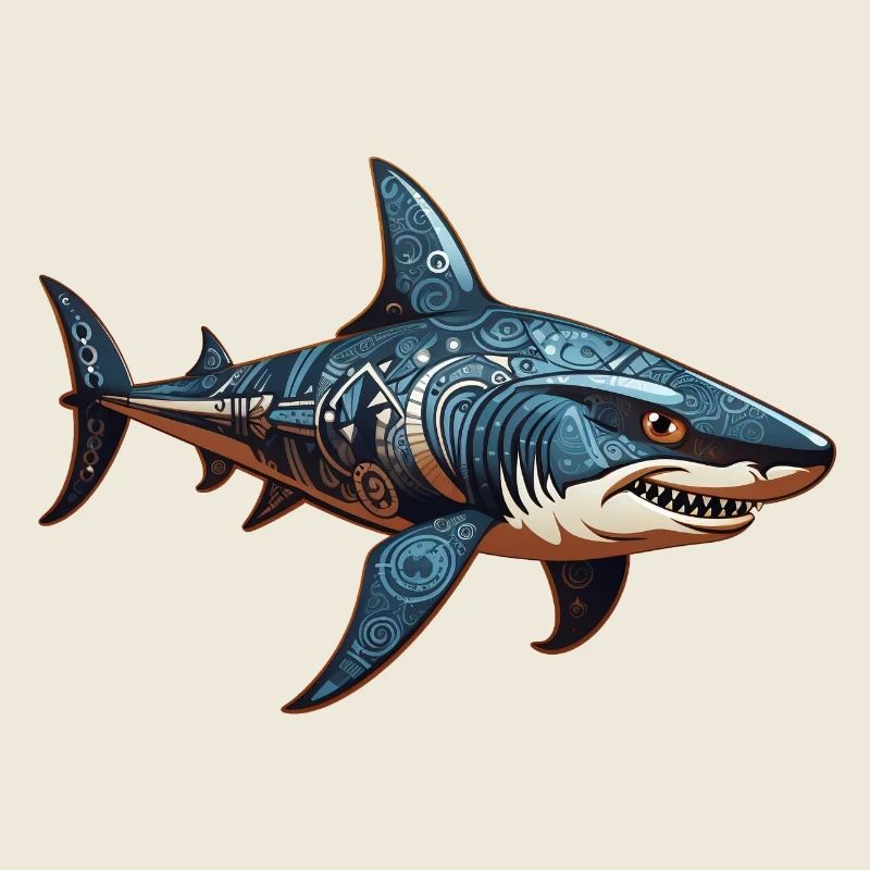 Adinkra Shark 4