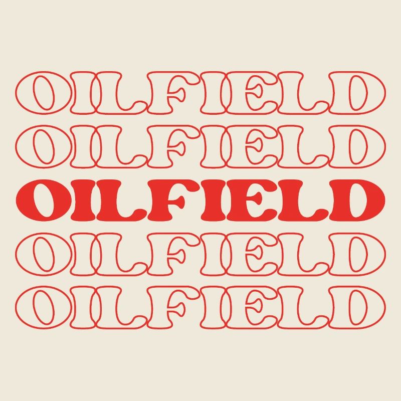 Ölfeldarbeiter Ölinselarbeiter Ölbohrturm