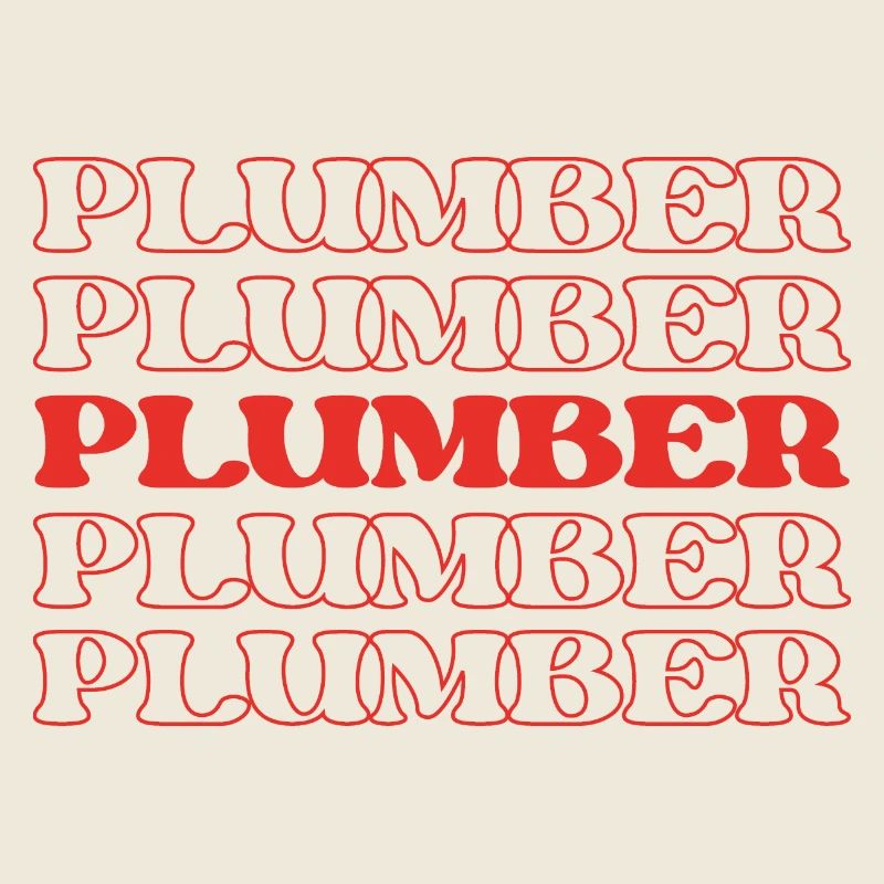 Plumber Pipefitter Pipe Technician Pipe Worker