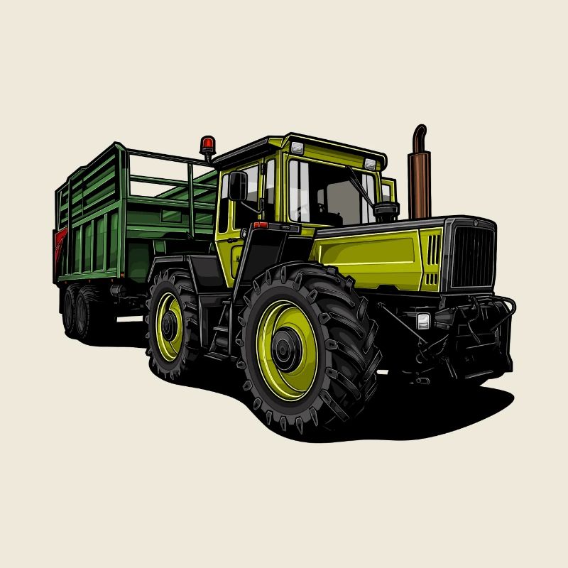 Traktor // Illustration