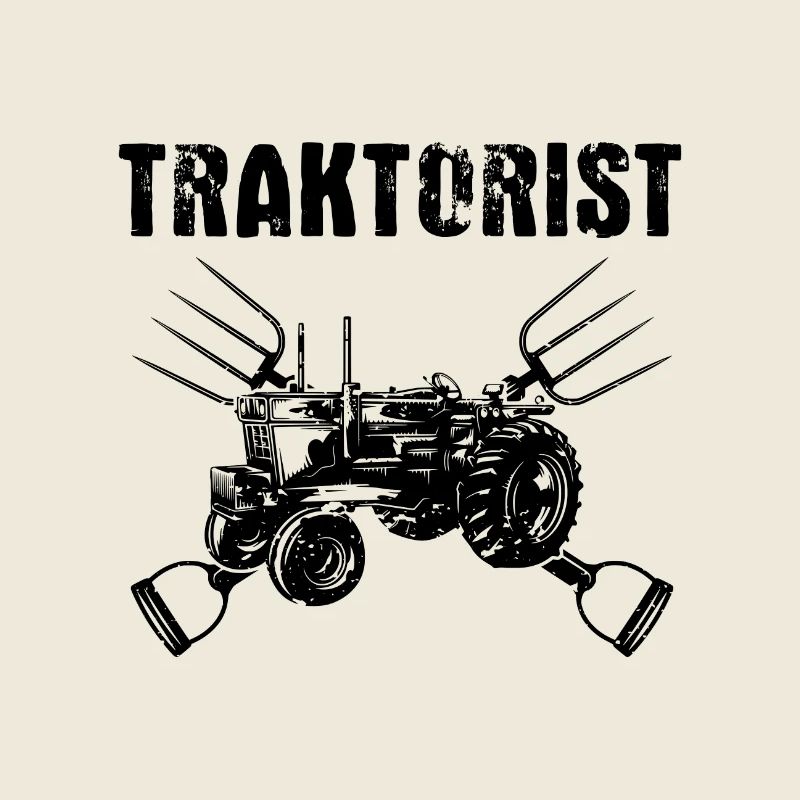 Traktorist Traktorfahrer Landwirte Bauern