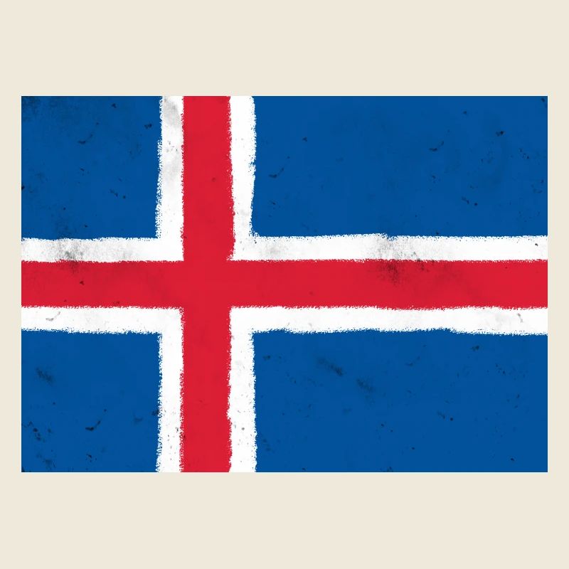 Flagge von Island