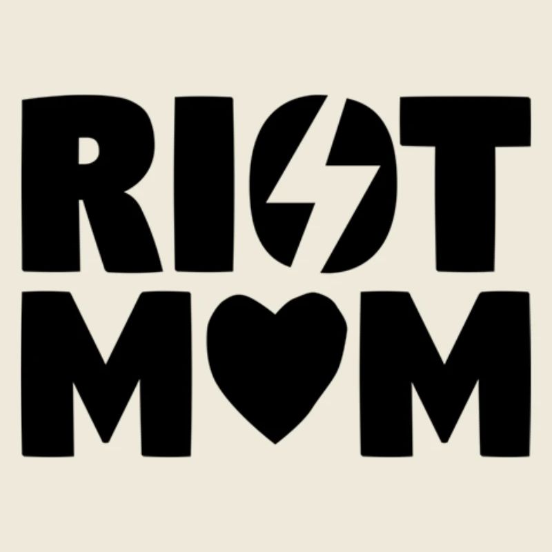 «RIOT MOM» logo