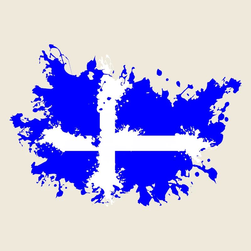 Finland Flag Splash