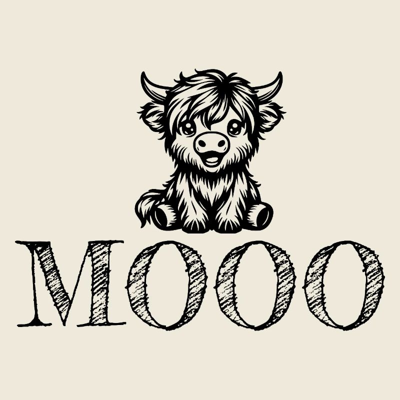Mignonne vache Mooo