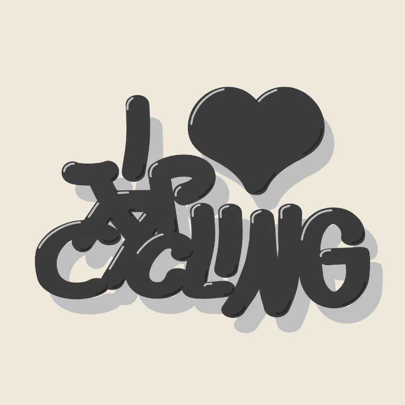 I_love_Cycling_grau