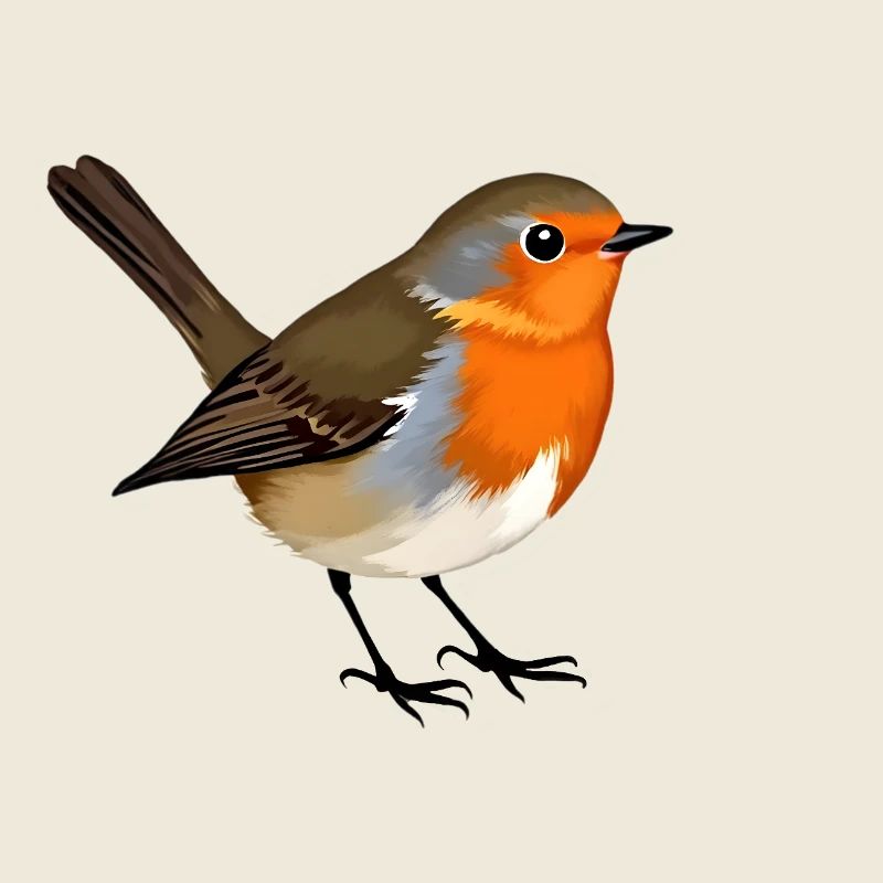 Oiseau rouge-gorge