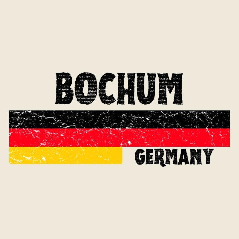 Bochum Allemagne Drapeau