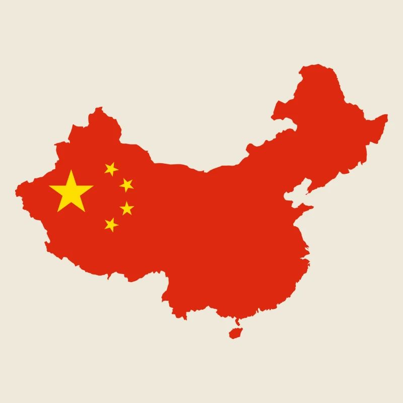 T-shirt de drapeau chinesiche Chine cadeau