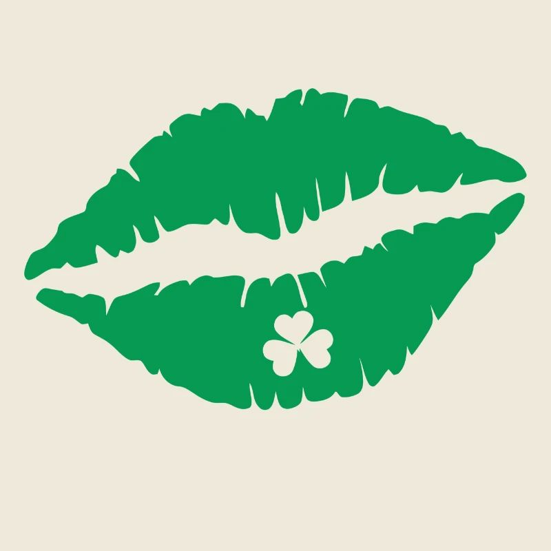 Saint Patrick's Day Lips