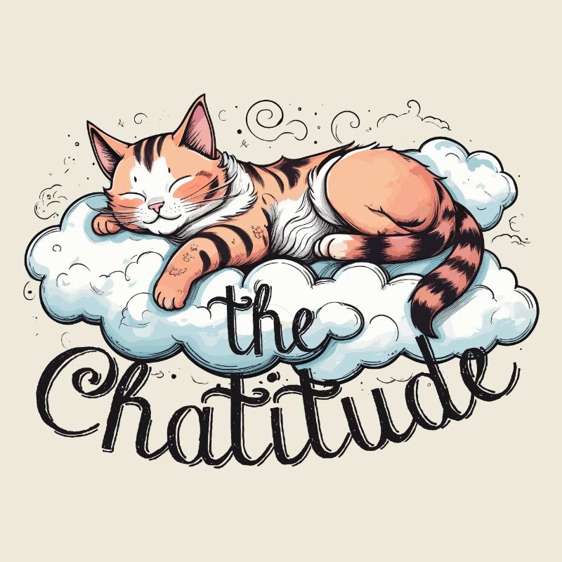 Sleeping Cat Lazy, Funny Cat Humor!
