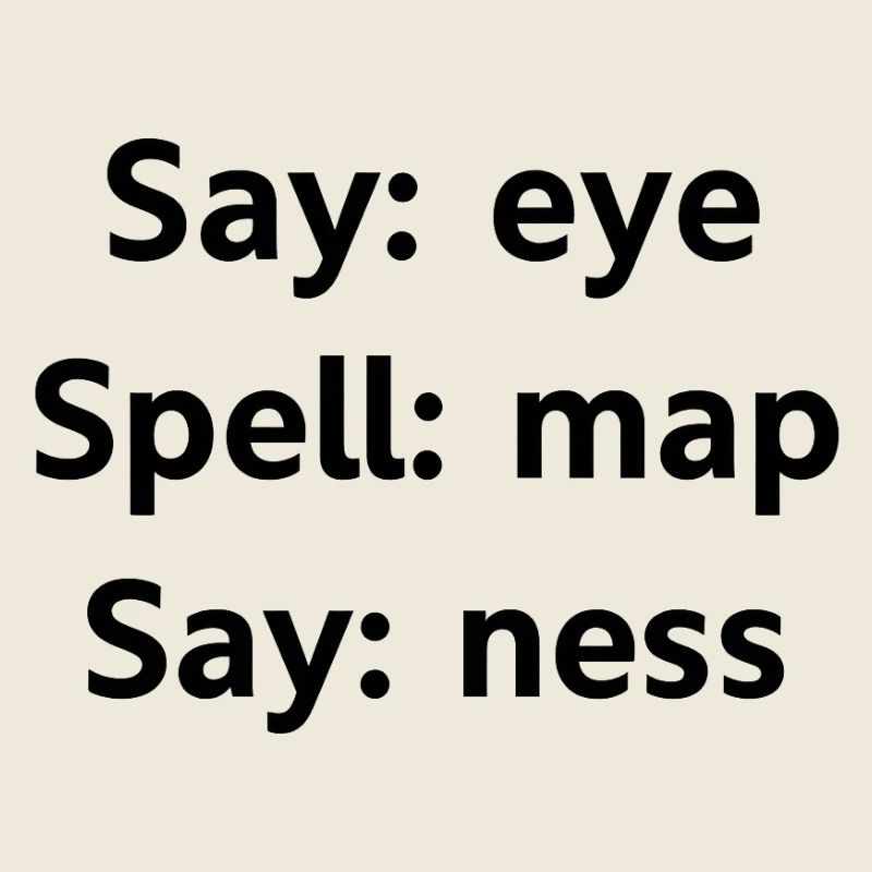 Funny word trick
