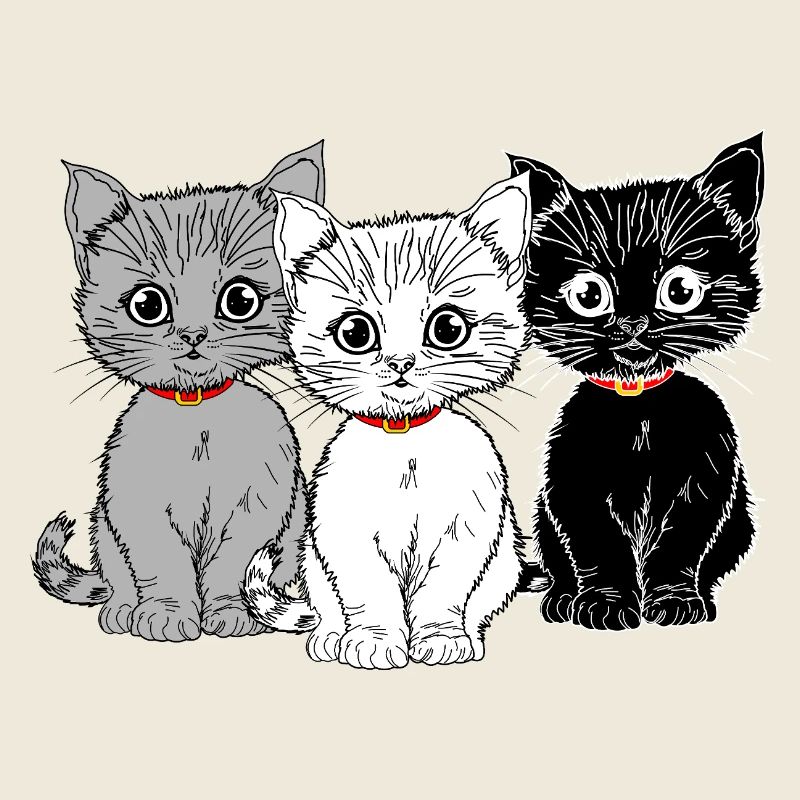 Three Kittens