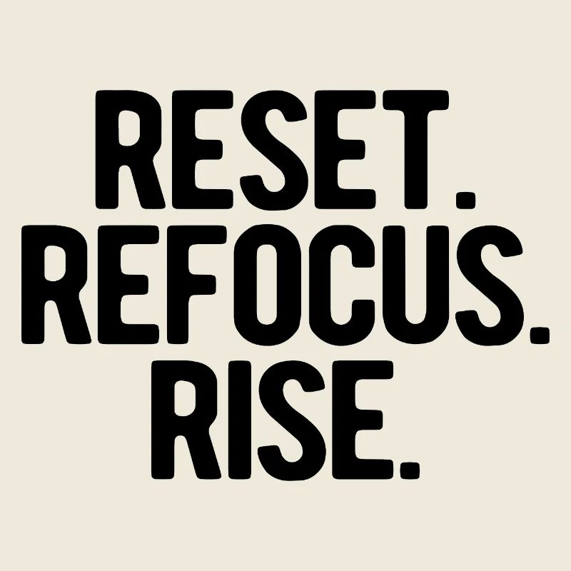 Réinitialiser, Recentrer la montée | Résolutions du Nouvel An 2026