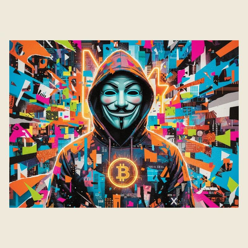 Bitcoin Bazooka - PopArt - Satoshi 3