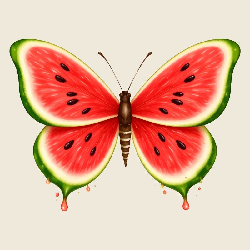 Papillon Melon d’été