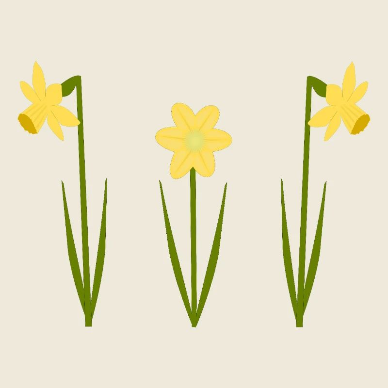 Anniversaire de mars Fleurs de naissance Jonquilles en fleurs