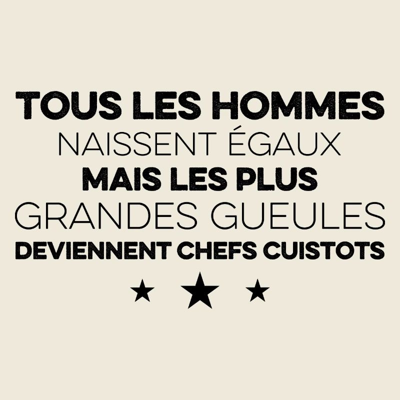 Chef cook gift brigade funny humor