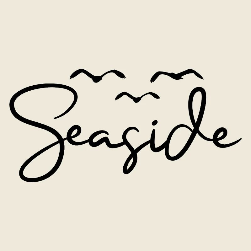 Seaside Beach Seagulls Sea