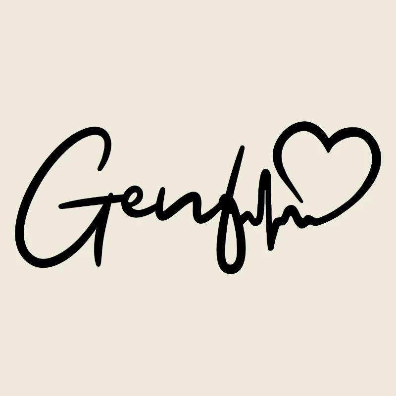Genf Herzschlag Schweiz Genf