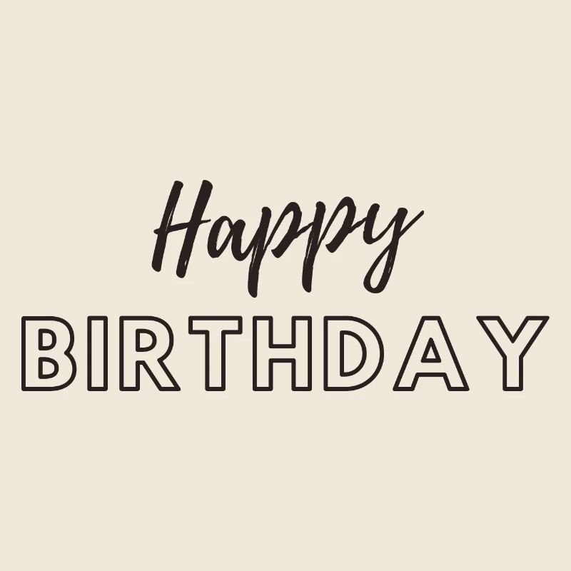 Bon anniversaire