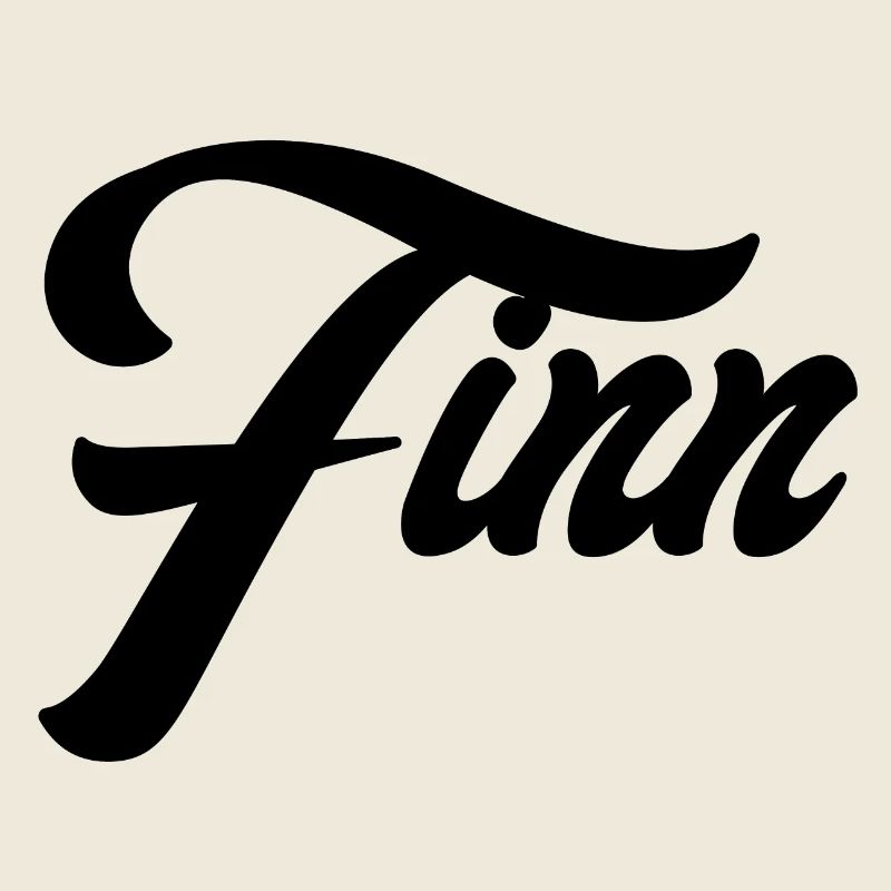 Name Finn geometric pattern on textiles