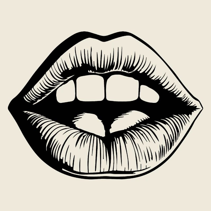 Lips, mouth, kissing lips
