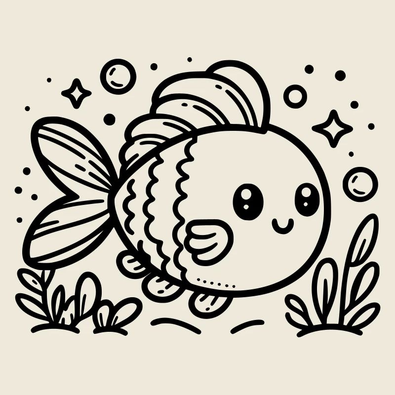 Fish under water