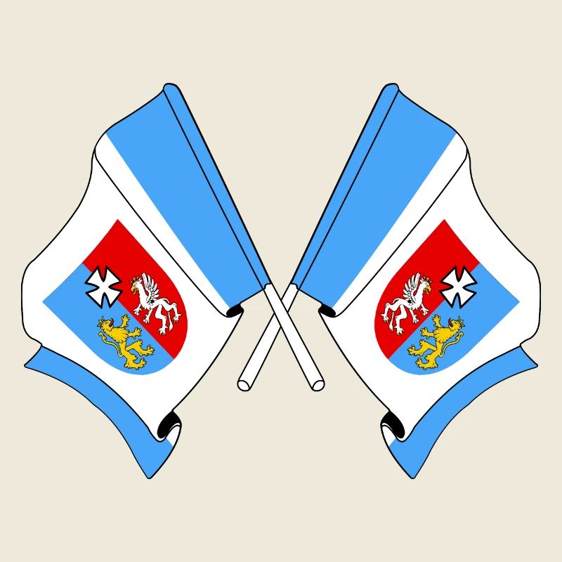 Two flags Subcarpathia