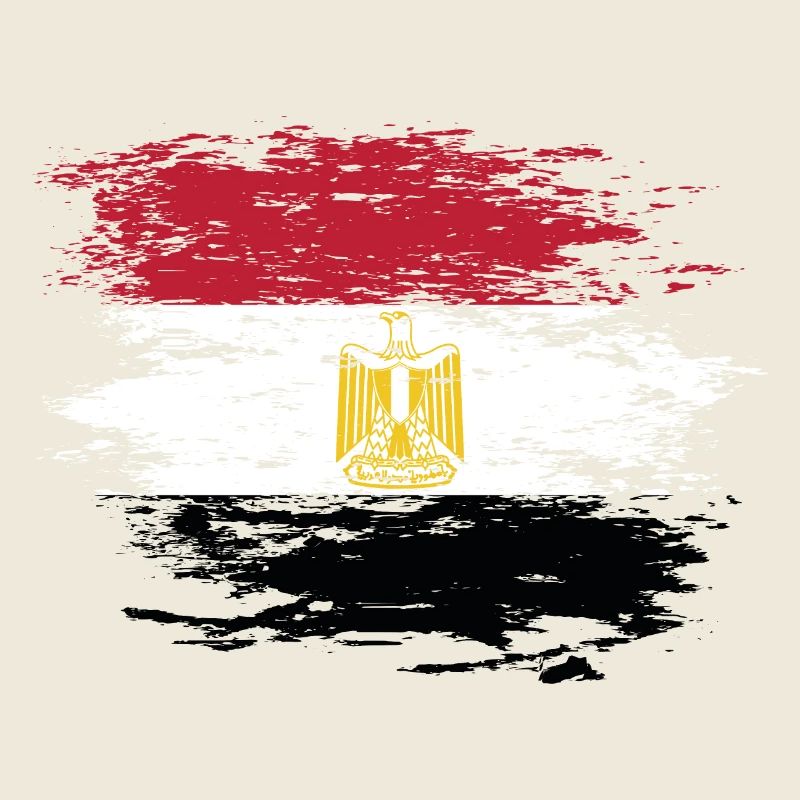 Drapeau égyptien utilisé