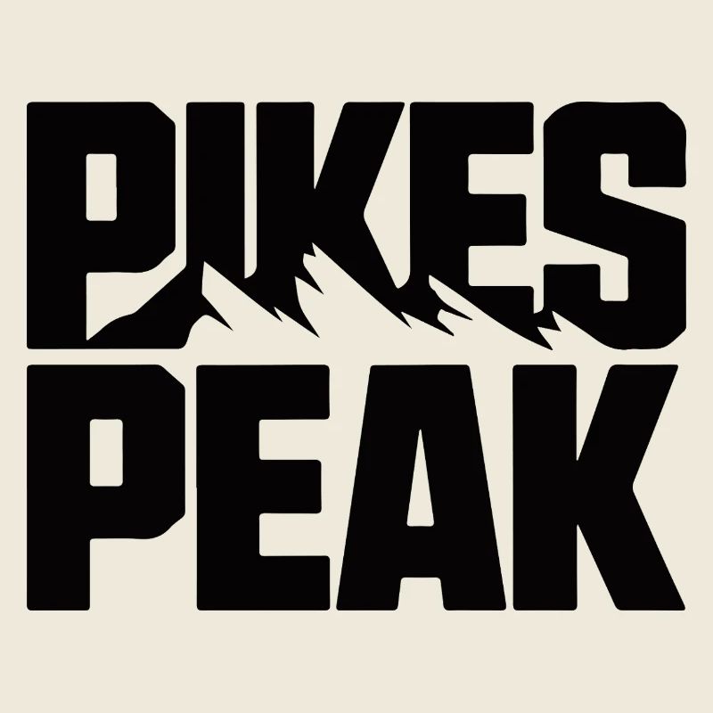 Montagne moderne de Pikes Peak