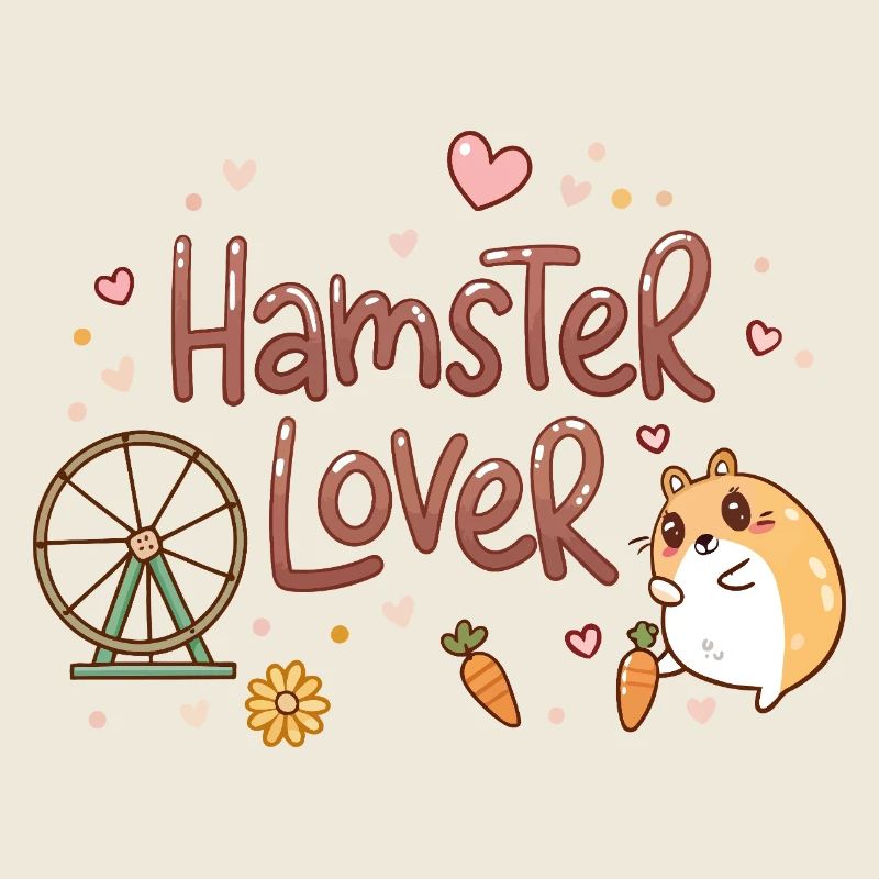 Hamster Amoureux Moment Cute
