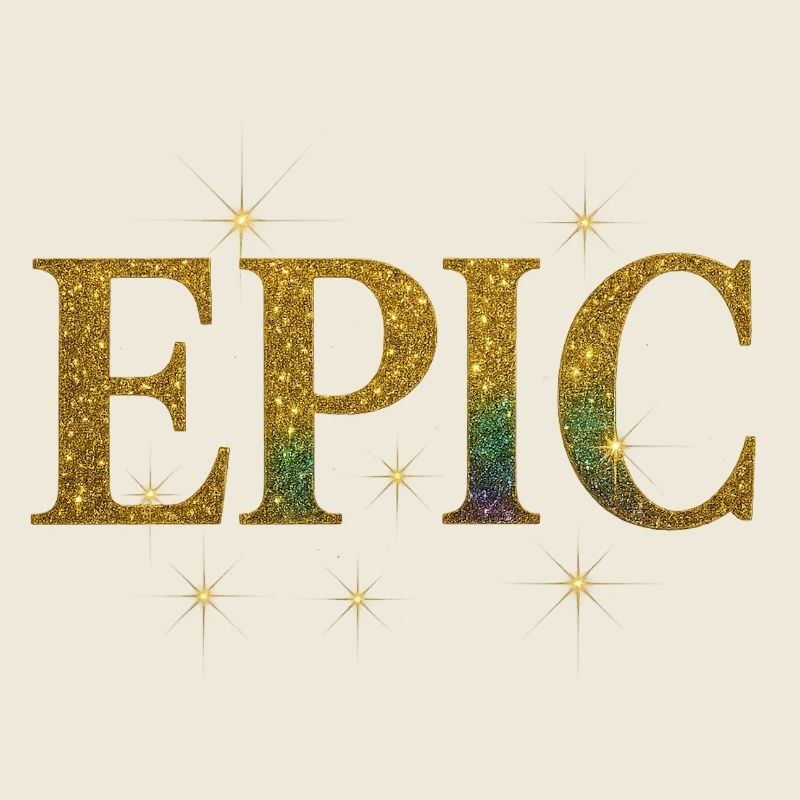 Episches Glitzer EPIC Design