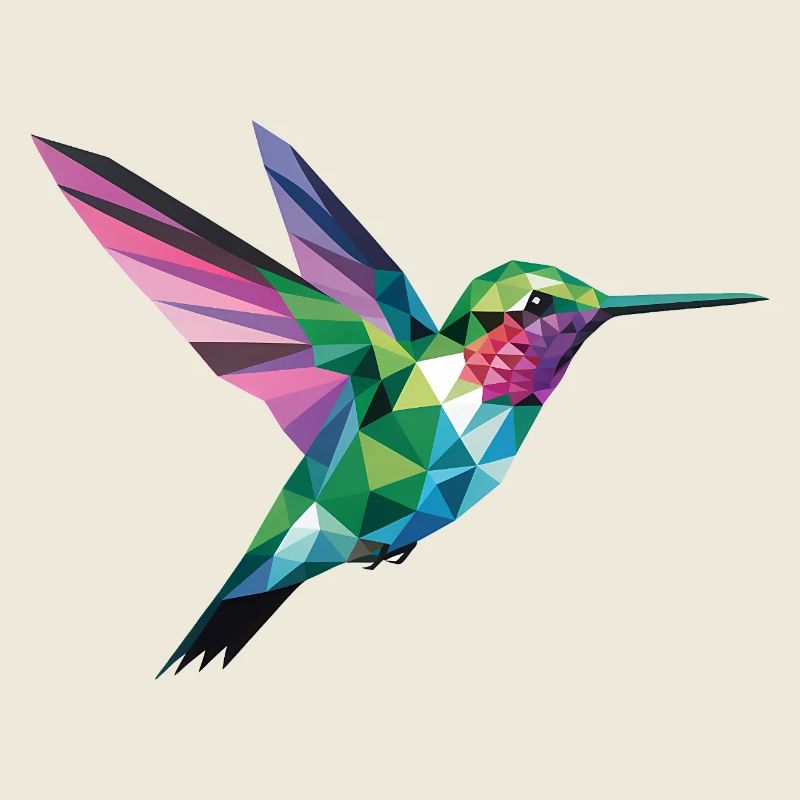 Colibri - Logo d’oiseau cool