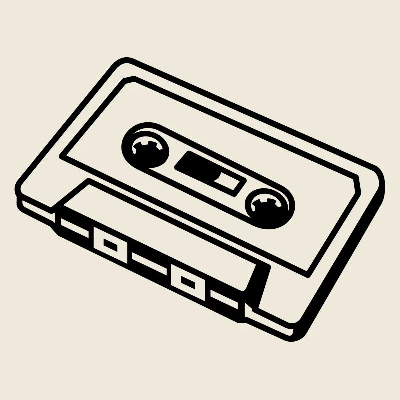 Retro Cassette – Old School Mixtape Music Design