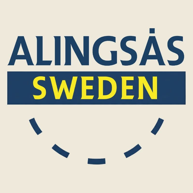 Alingsås Suède Panneau