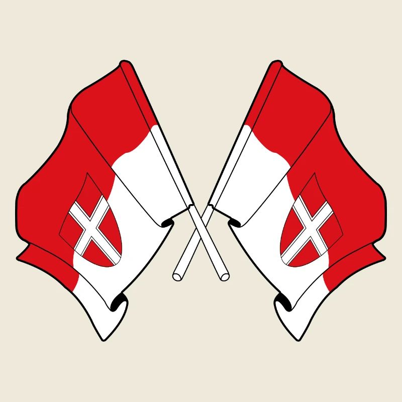 Drapeaux croisés de Vienne