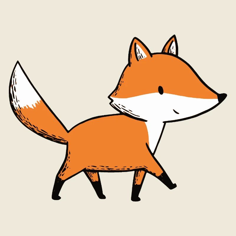 Petit enfant renard