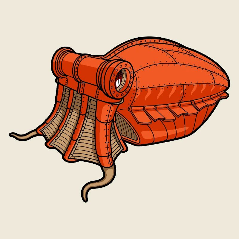 Margate orange squid mecanic