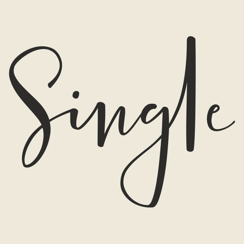 Single – Cool Statement Text Design
