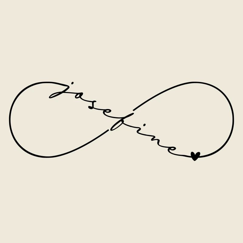 Nom Josefine Symbole de l’infini