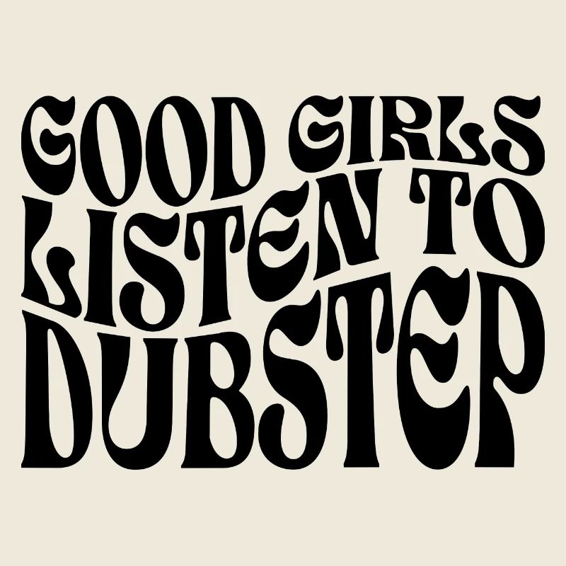 Mädchen hören Dubstep-Musik