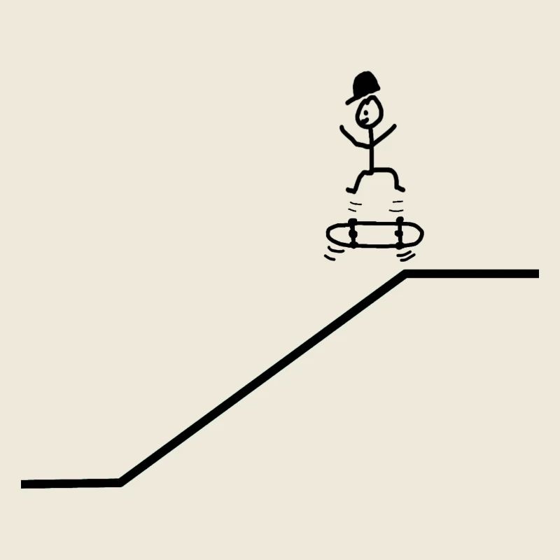 Skateboard Kickflip Jeunes Cap Cool