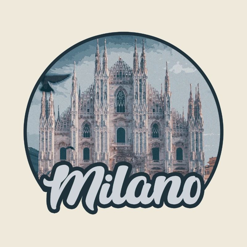 Silhouette du Duomo de Milano
